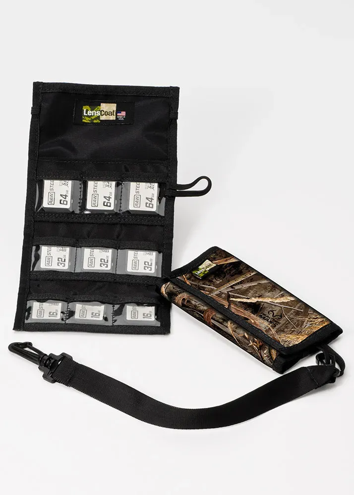 LensCoat Memory Wallet SD9 porta schede SD nero 9 posti
