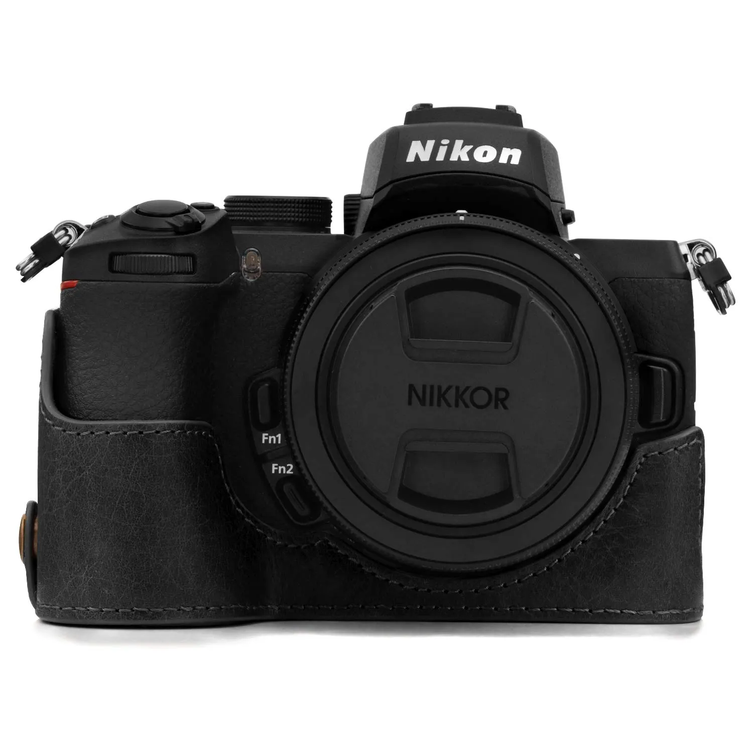 MegaGear Nikon Z50 MG1811 custodia pelle nera ever ready