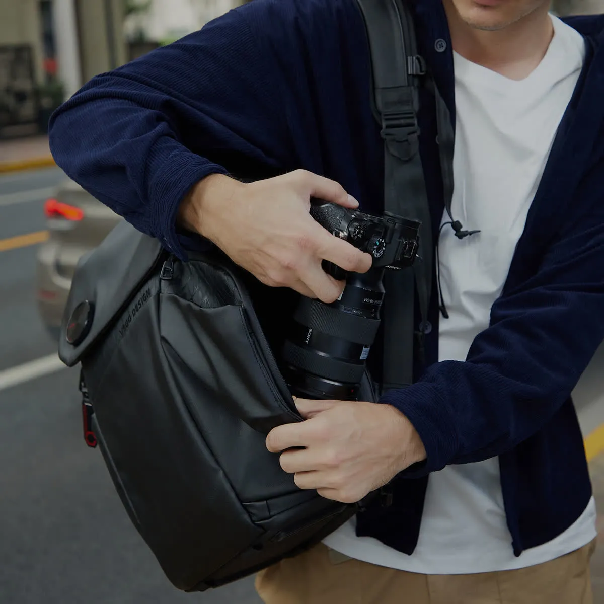VSGO Black Snipe Pro zaino fotocamera 20L impermeabile