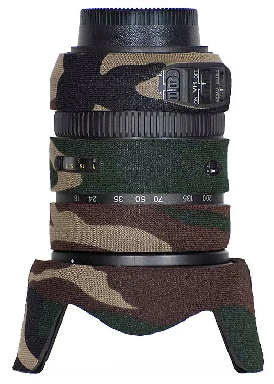 LensCoat Nikon 18-200mm f/3.5-5.6G ED VR II cover obiettivo nero