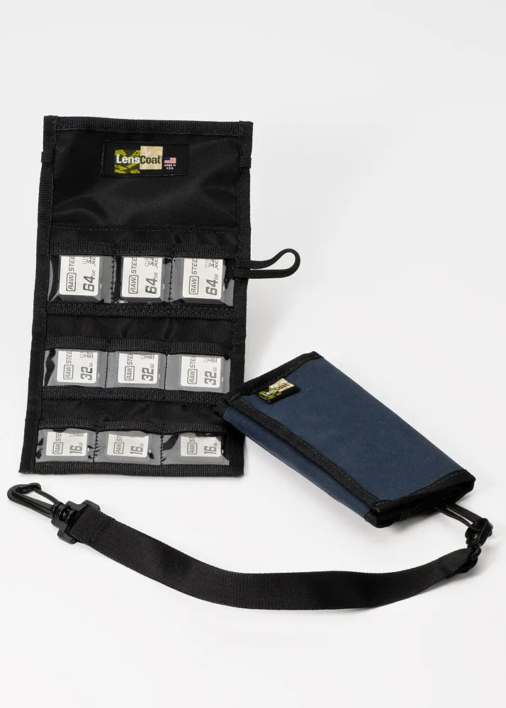 LensCoat Memory Wallet SD9 porta schede SD nero 9 posti
