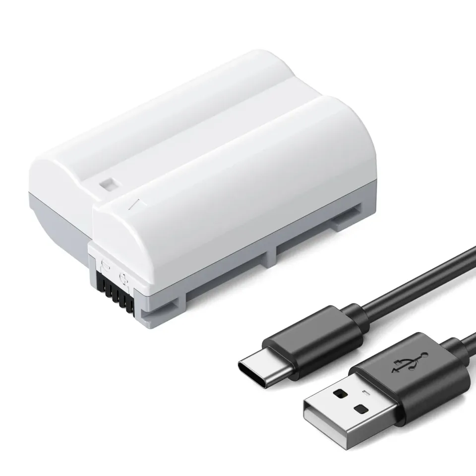 K&F Concept EN-EL15C Batteria Nikon 2600mAh USB-C