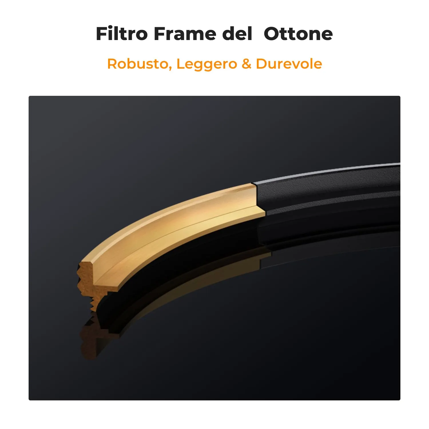 K&F Concept Nano-Xcel Pro filtro UV 67mm ottone 36 strati