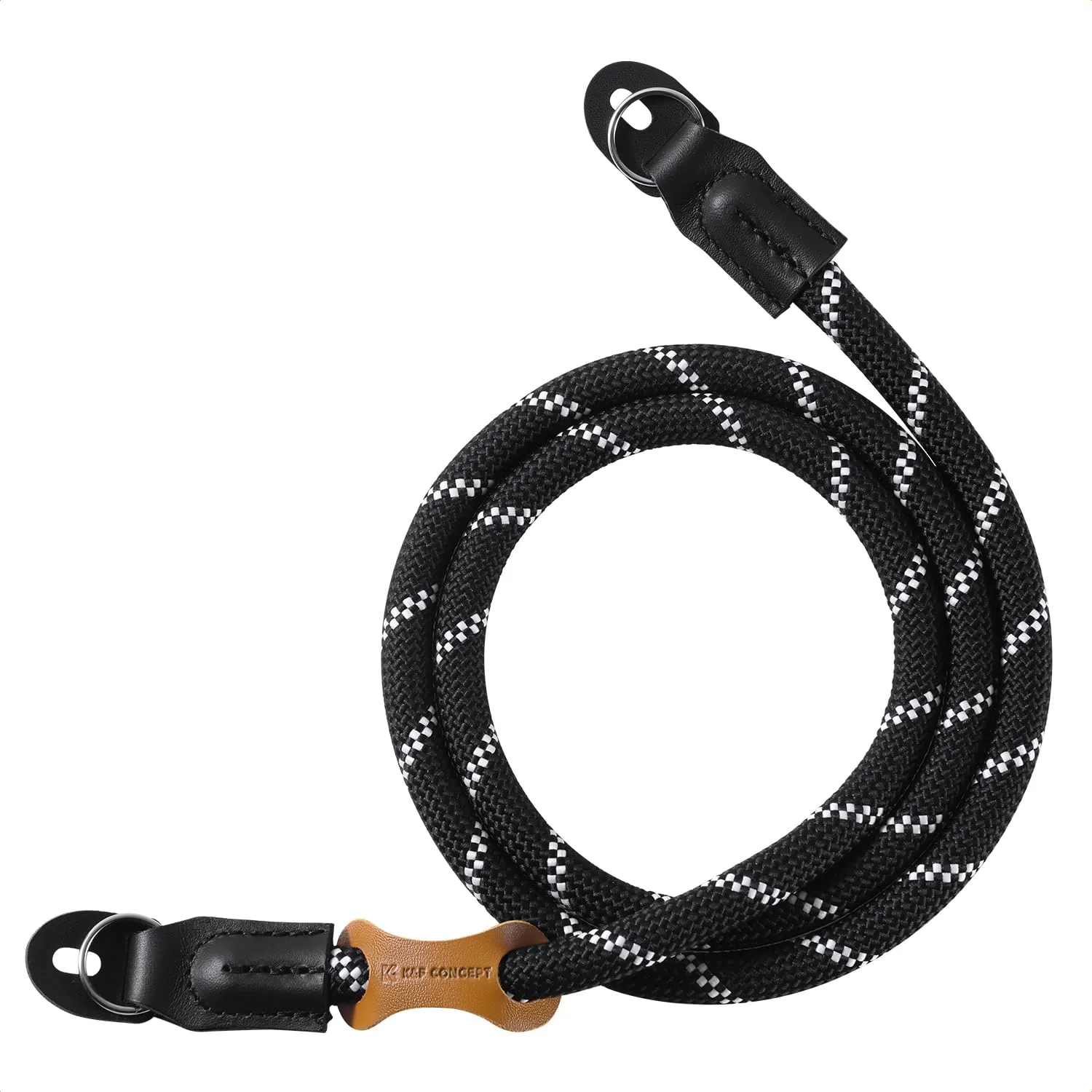 K&F Concept Tracolla Fotocamera Nylon 100cm Nero