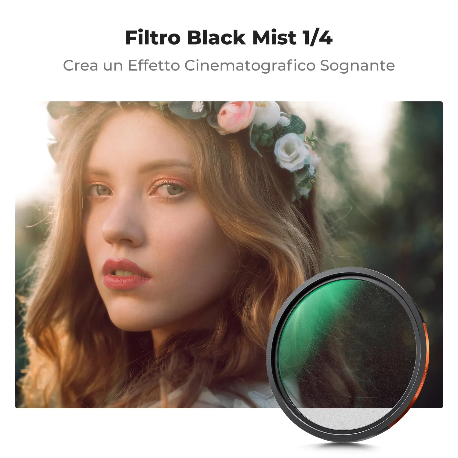 K&F Concept Nano-Xcel CPL ND2-32 Black-Mist 67mm kit filtri magnetici