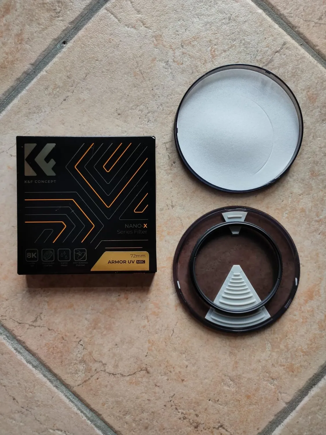K&F Concept Nano-Xcel Filtro UV Armor 82mm HD