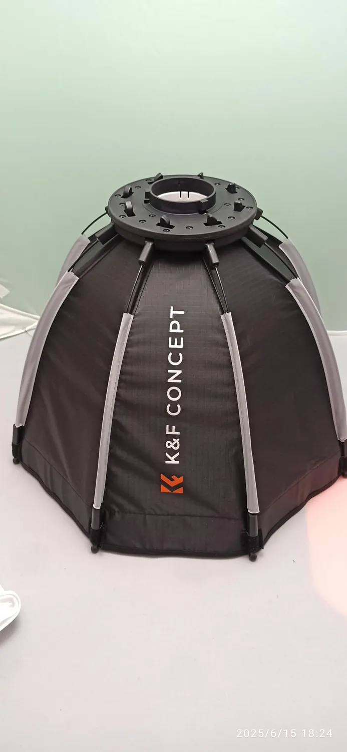 K&F Concept Mini Softbox Parabolico 40cm con Griglia Diffusore