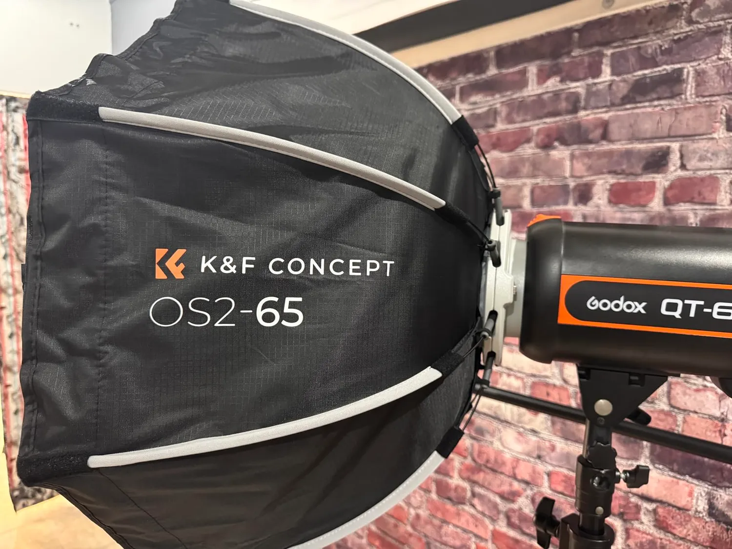 K&F Concept softbox ottagonale 65cm 26" con griglia