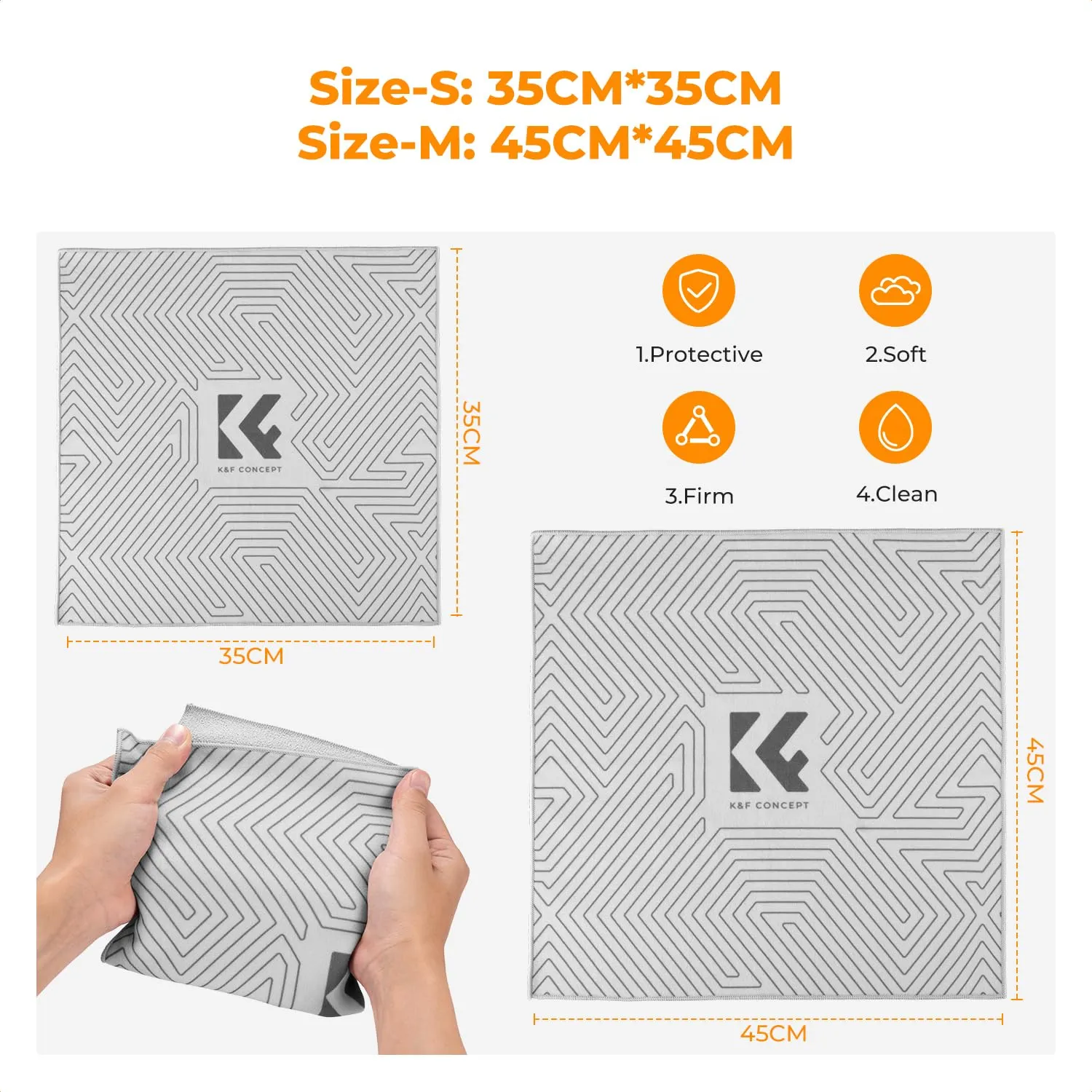 Concept set 2 teli protettivi 35+45 cm autoaggrappanti
