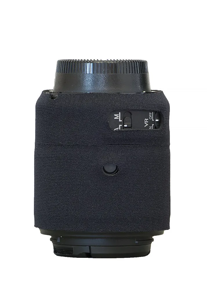 LensCoat Nikon 55-200mm VR II cover nero neoprene