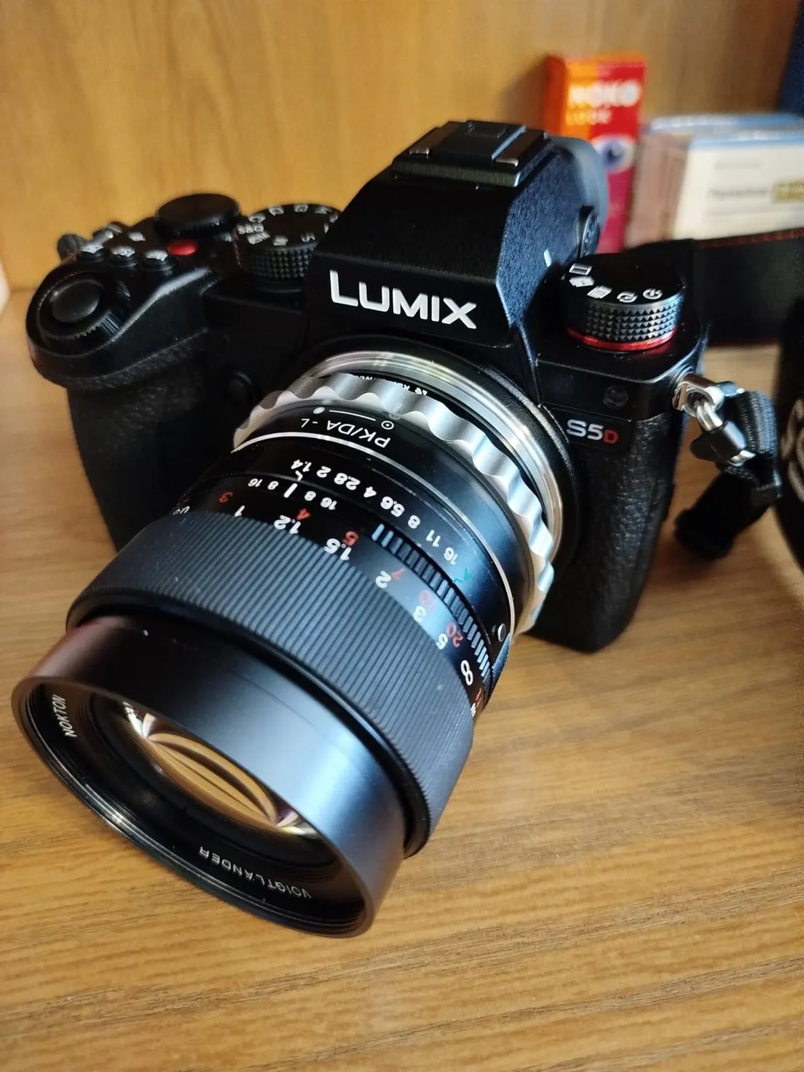 K&F Concept OM-L adattatore Olympus OM - L Mount manuale