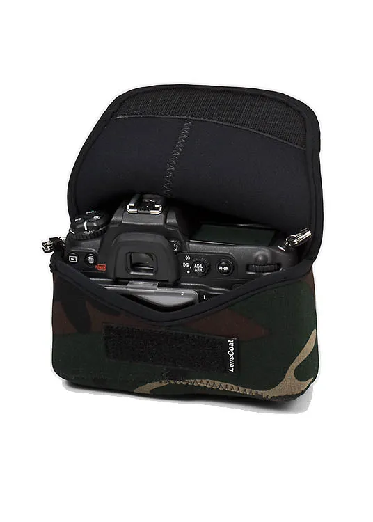 LensCoat BodyBag Cover Neoprene Corpo Reflex DSLR Universale Nera