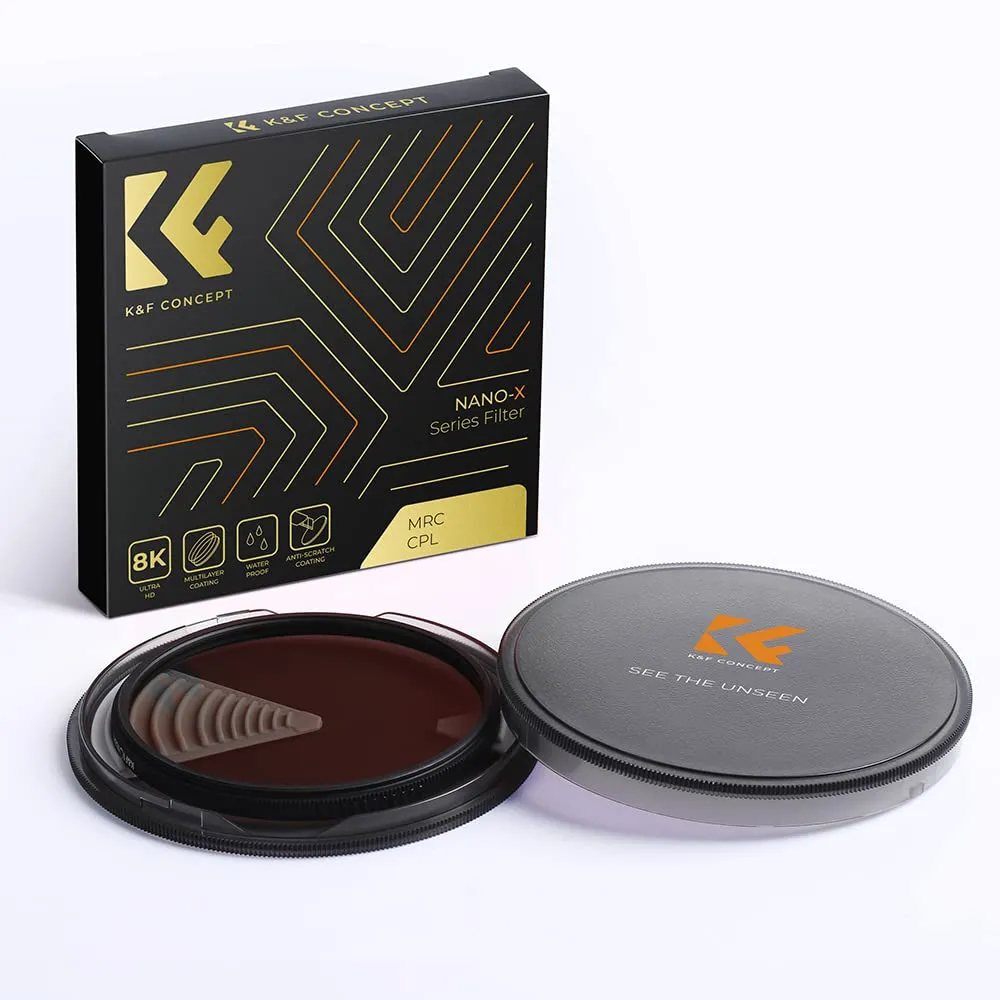 K&F Concept Nano-X Filtro CPL Polarizzatore Circolare Antiriflesso