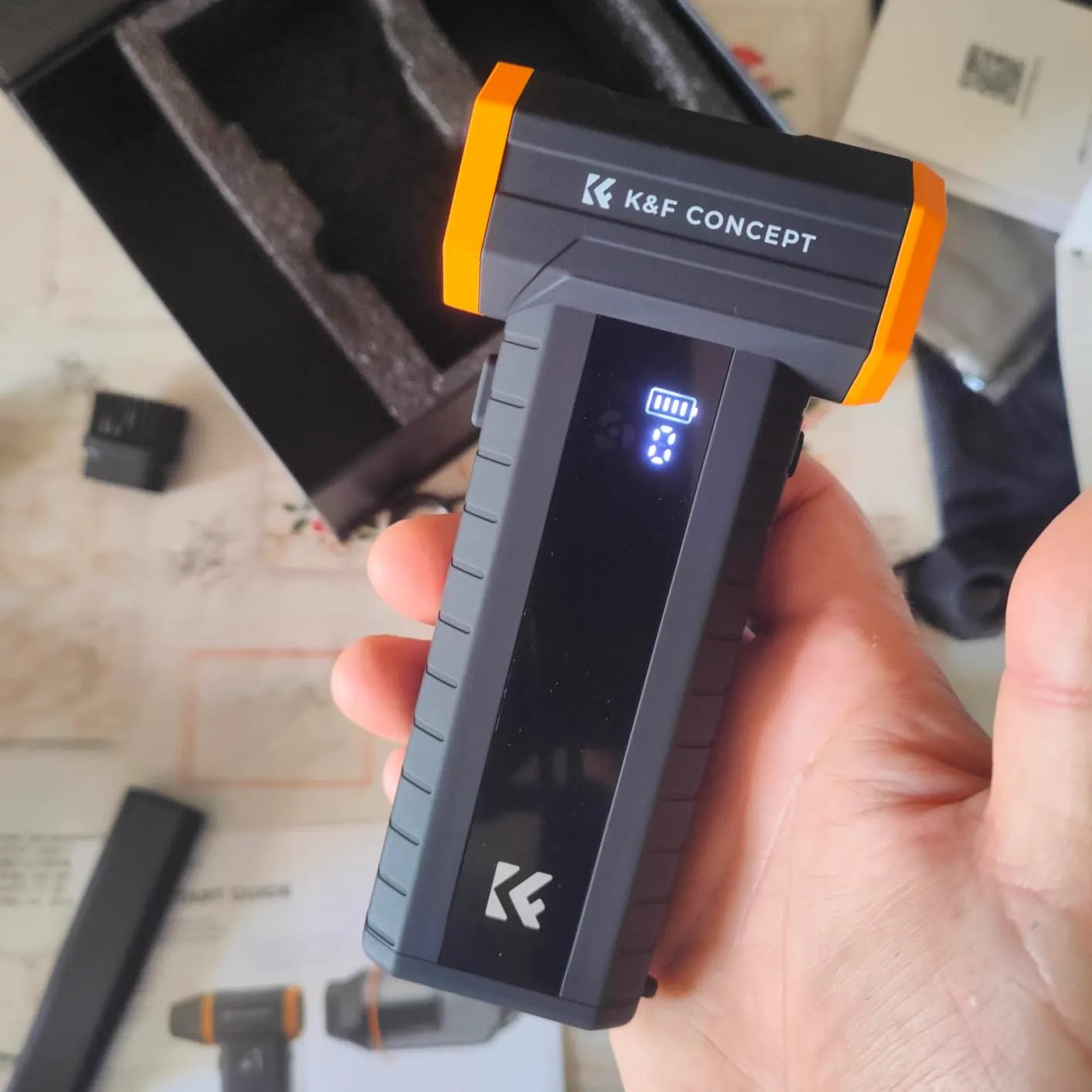 K&F Concept 2in1 soffiatore aspiratore elettrico 350000RPM