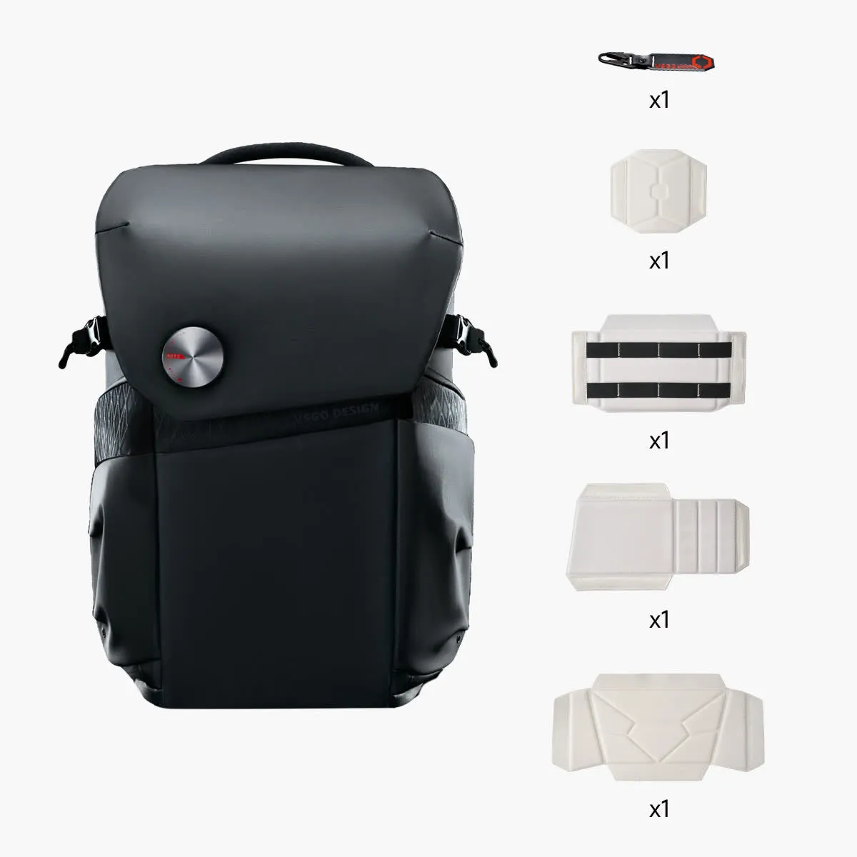 VSGO Black Snipe Pro Zaino Fotografico 16L impermeabile