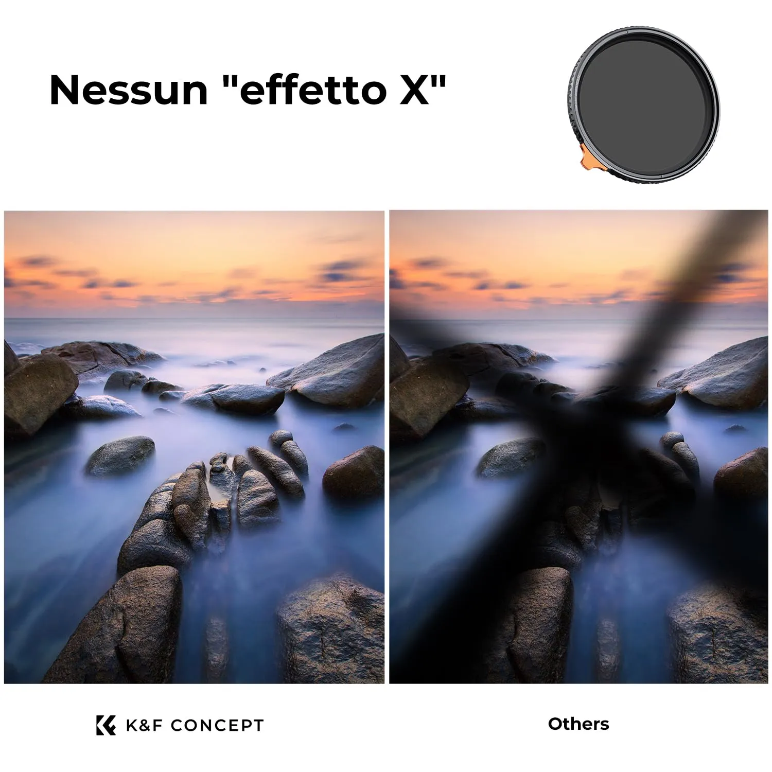 K&F Concept Nano-Xcel 67mm Filtro Variabile ND2-32 True Color