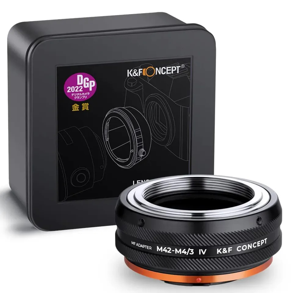 K&F Concept M42-M4/3 adattatore obiettivi manuale M42