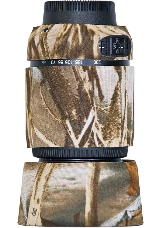 LensCoat Nikon 55-200mm f/4-5.6G ED AF-S VR DX copertura nera