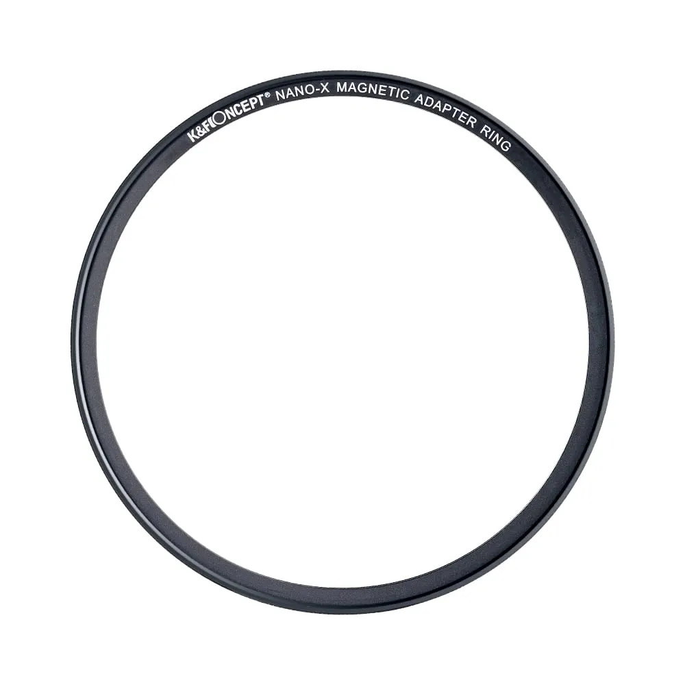 K&F Concept adattatore magnetico 82mm filtri alluminio