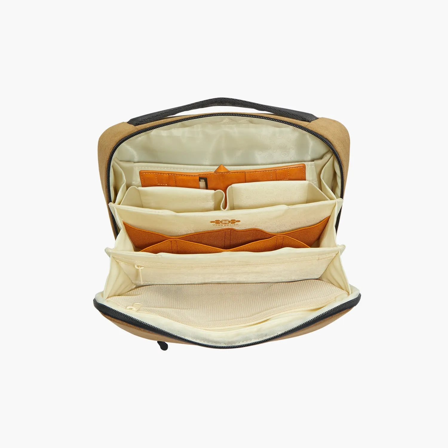VSGO organizer elettronico da viaggio misura S nero idrorepellente
