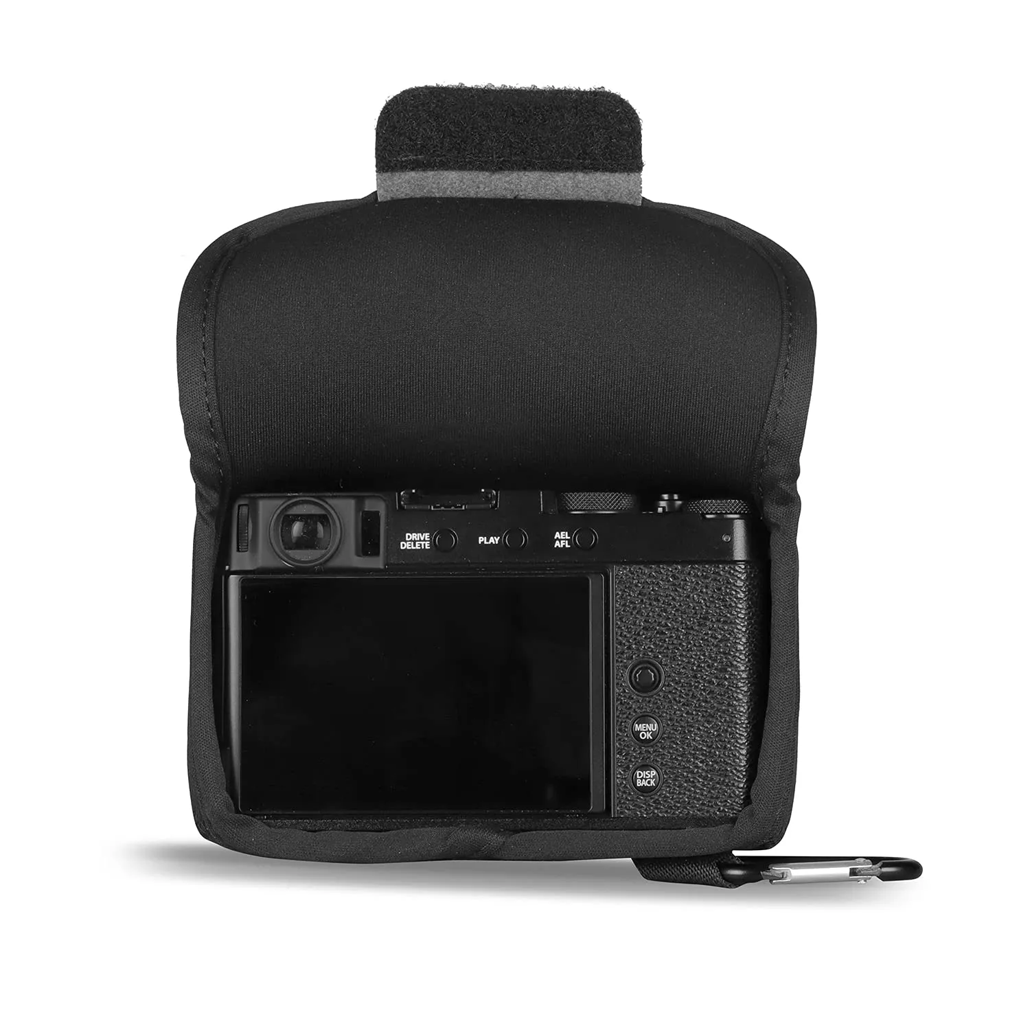 MegaGear MG1983 custodia neoprene Fujifilm X-E4 nero ultra leggera