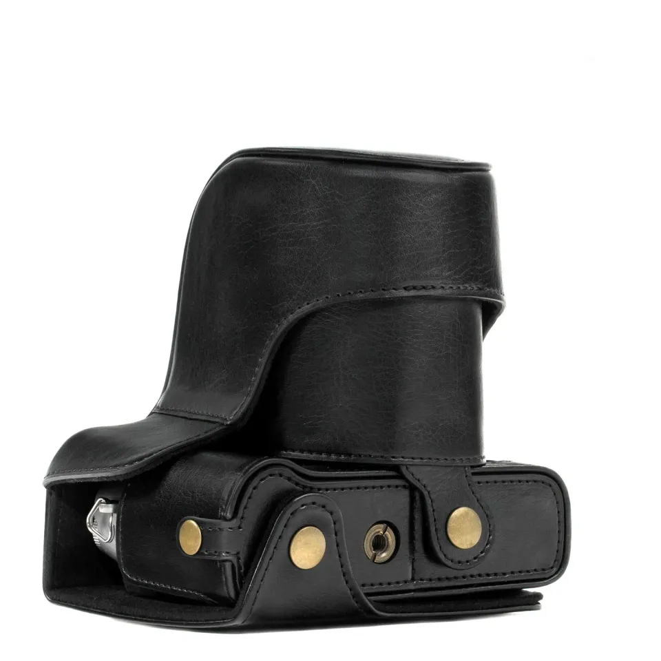 MegaGear MG576 Single custodia ecopelle X-T20 nero