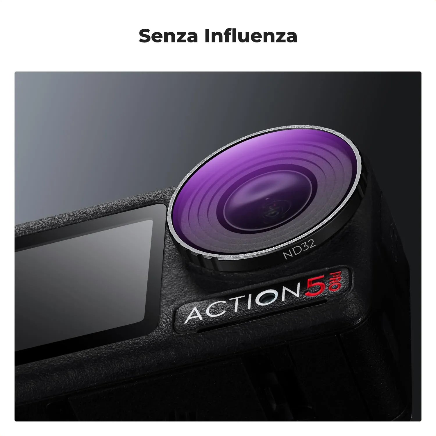 K&F Concept ND32 filtro Osmo Action 5 Pro/4 5 stop action cam