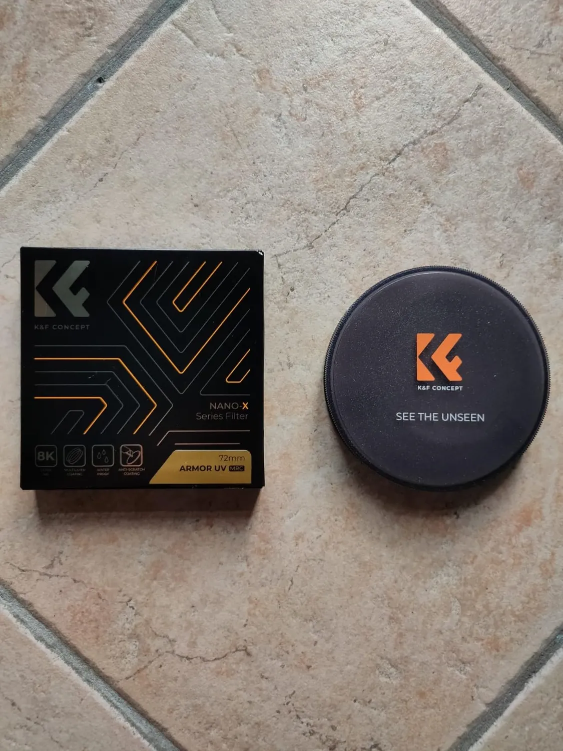K&F Concept Nano-Xcel Filtro UV Armor 82mm HD