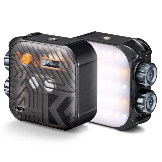K&F Concept Luce Video LED Bicolore 2500-9900K Nera