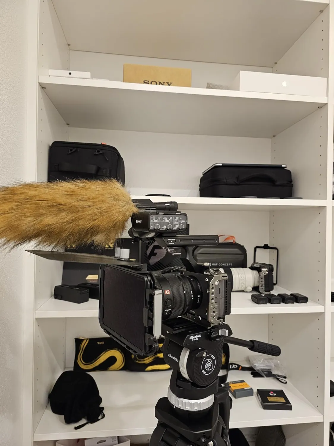 K&F Concept Mini Matte Box paraluce con filtro ND32
