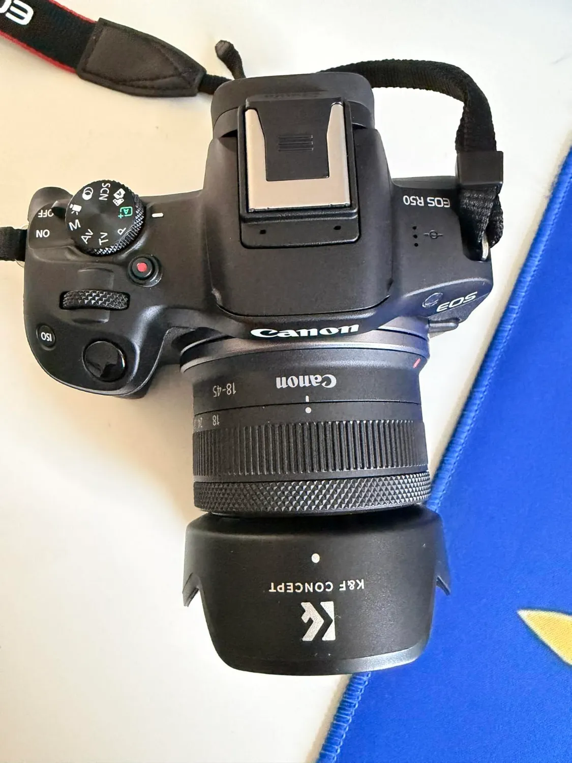 K&F Concept EW53 paraluce Canon EF-M 15-45mm RF-S