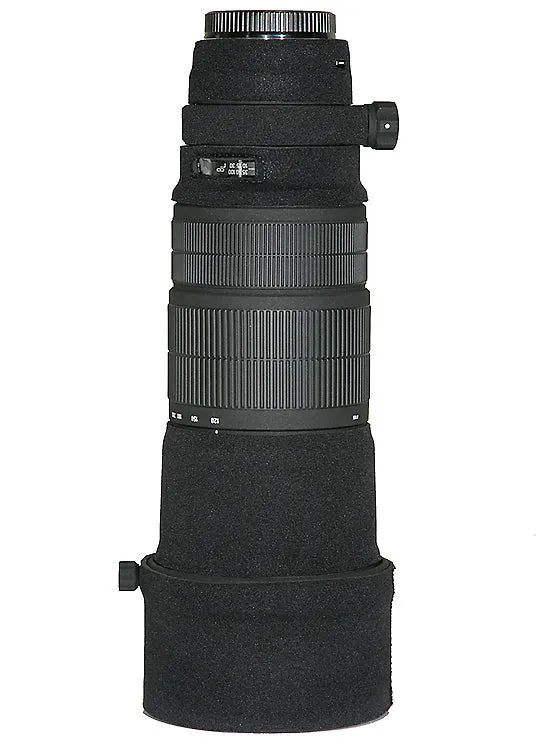 LensCoat Sigma 120-300mm cover obiettivo nero in neoprene