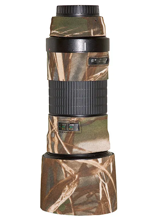 LensCoat Canon 180mm Macro cover obiettivo nera neoprene