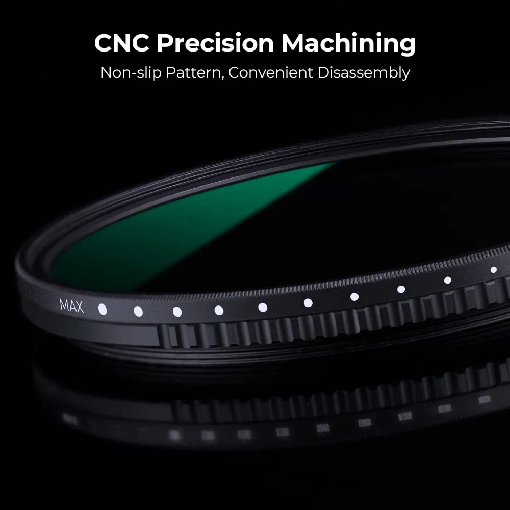 K&F Concept Nano-Dazzel Filtro ND Variabile 37mm ND8-2000