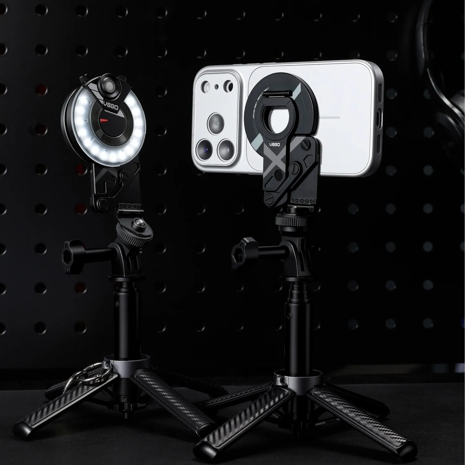 VSGO Black Snipe Stand Pro supporto magnetico
