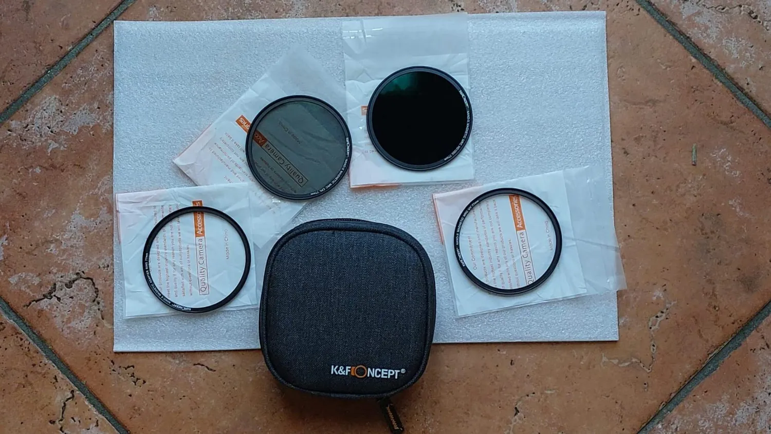 K&F Concept Nano-Xcel Kit 82mm Filtri Magnetici MCUV+CPL+ND1000
