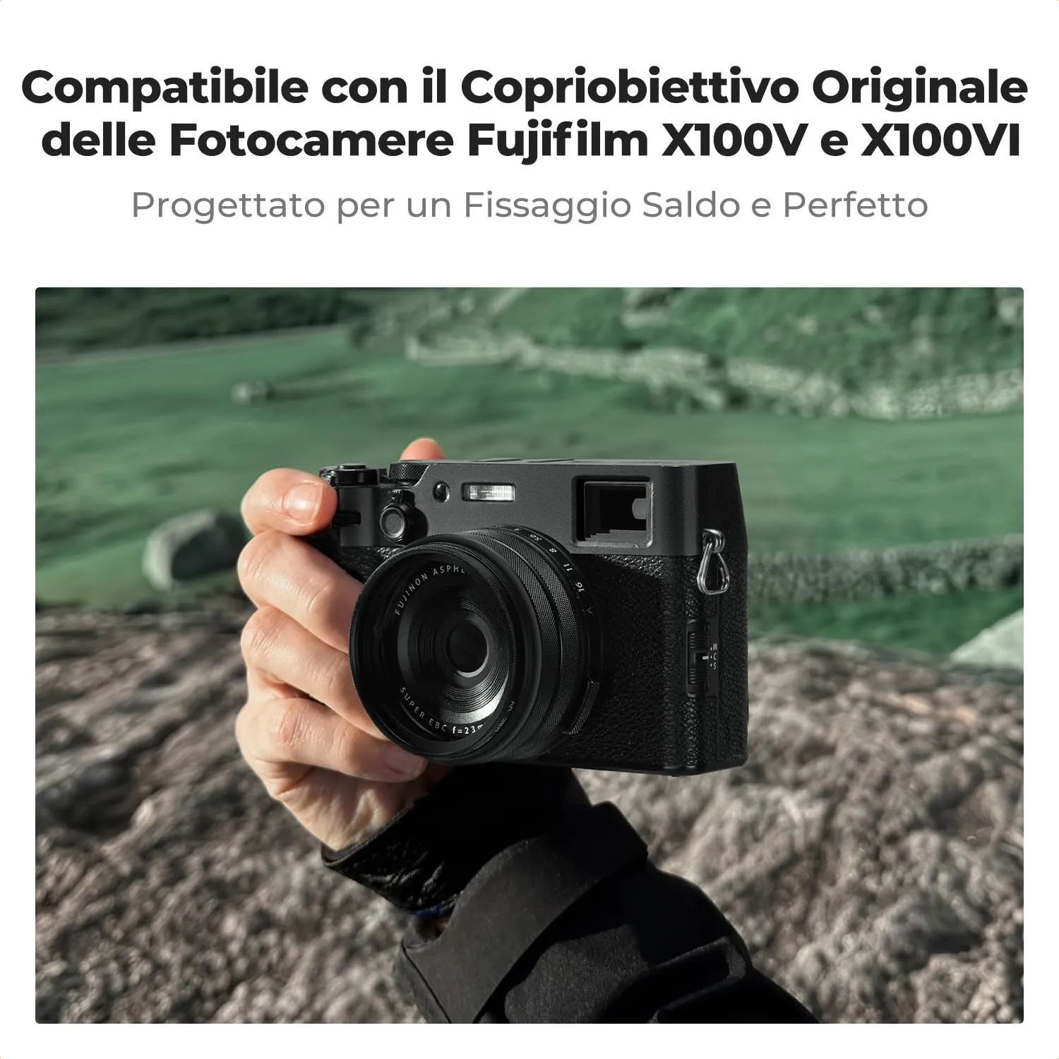 K&F Concept Nano-Xcel Filtro UV X100 Nero protezione